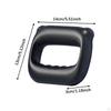 Compact Electric Massage Device with Waist Belt for Athletes And Families