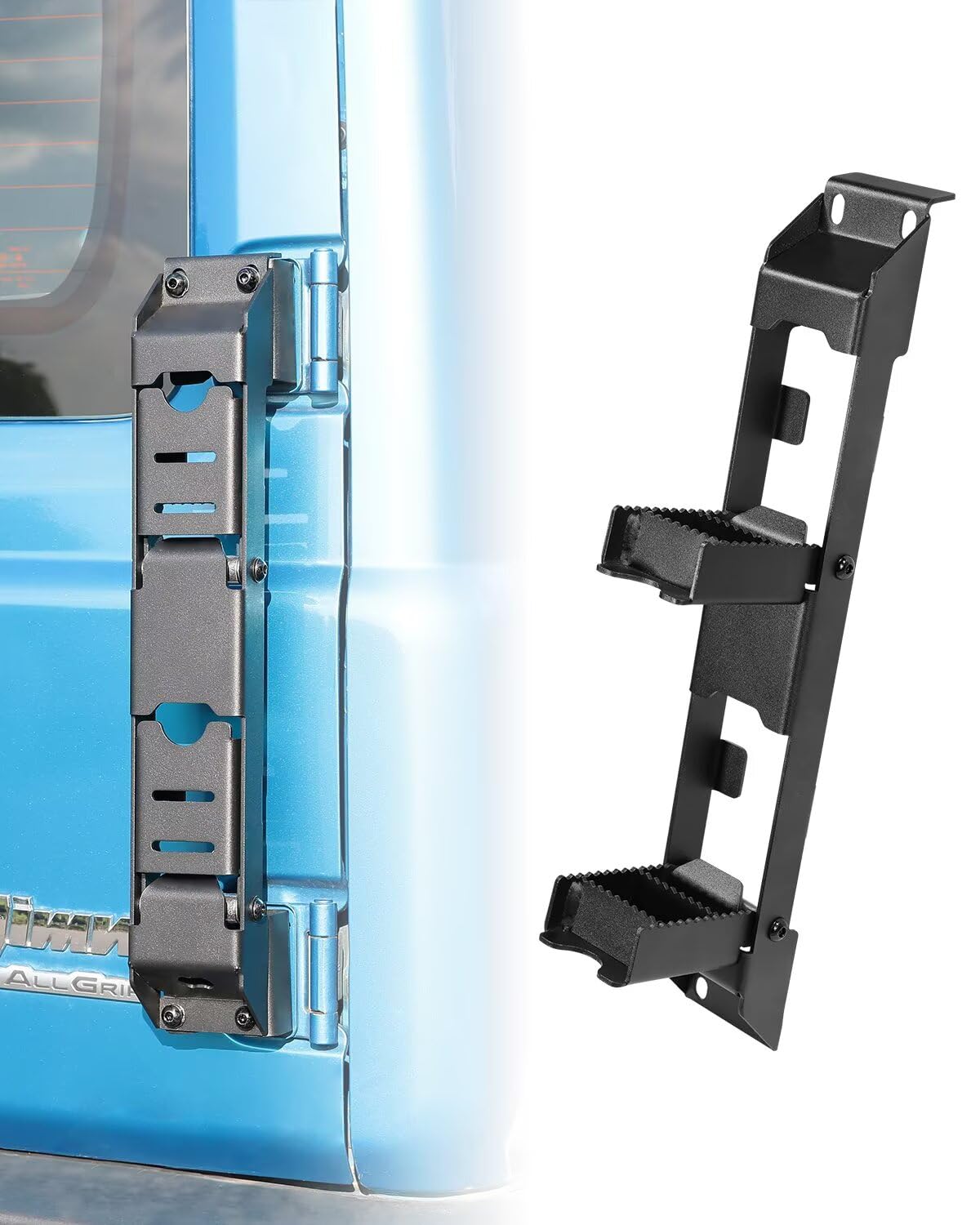 

Rear Ladder for Jimny Sierra Nomad JB64 JB74 JC74W Foldable Exterior Part Tail Ladder Extendable Custom Corrosion Resistant Abrasion Resistant чёрный