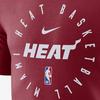 Nike Miami Heat FW24 Fashion Moisture-Wicking Short Sleeve T-Shirt Men Tops Resilient-Red HF1426-608