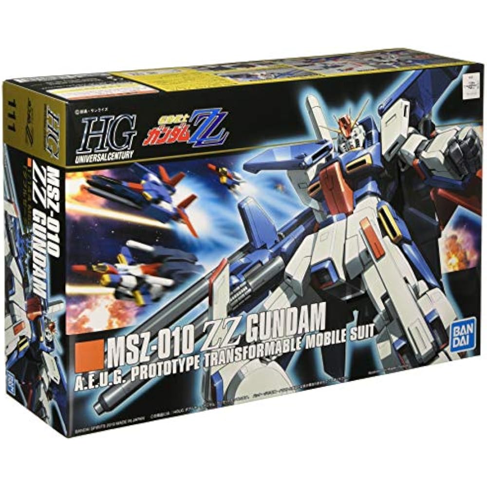 BANDAI SPIRITS (Bandai Spirits) HGUC 1/144 ZZ Gundam (Mobile Suit ZZ Gundam)