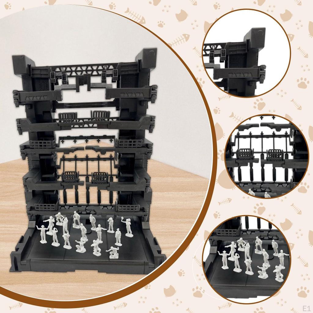 Action Figure Storage Rack for Toy Organization And Model Kits