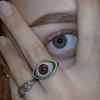 Anelli Punk Occhio di Bue per Uomini Donne Unisex Malocchio Gioielli Vintage Halloween Ingrosso Anelli Gotici Esagerati Regalo