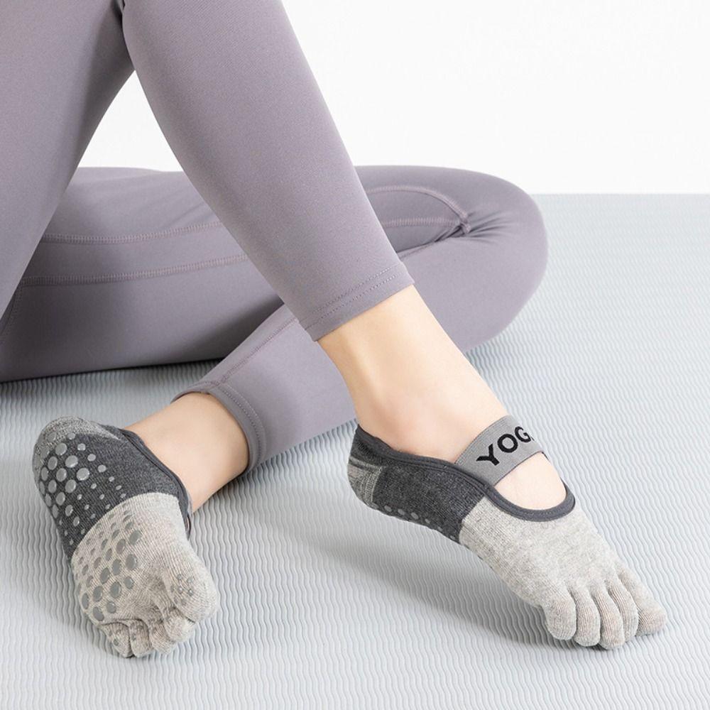 Cotton Pilates Socks Anti-slip Sports Socks New Yoga Socks Ladies
