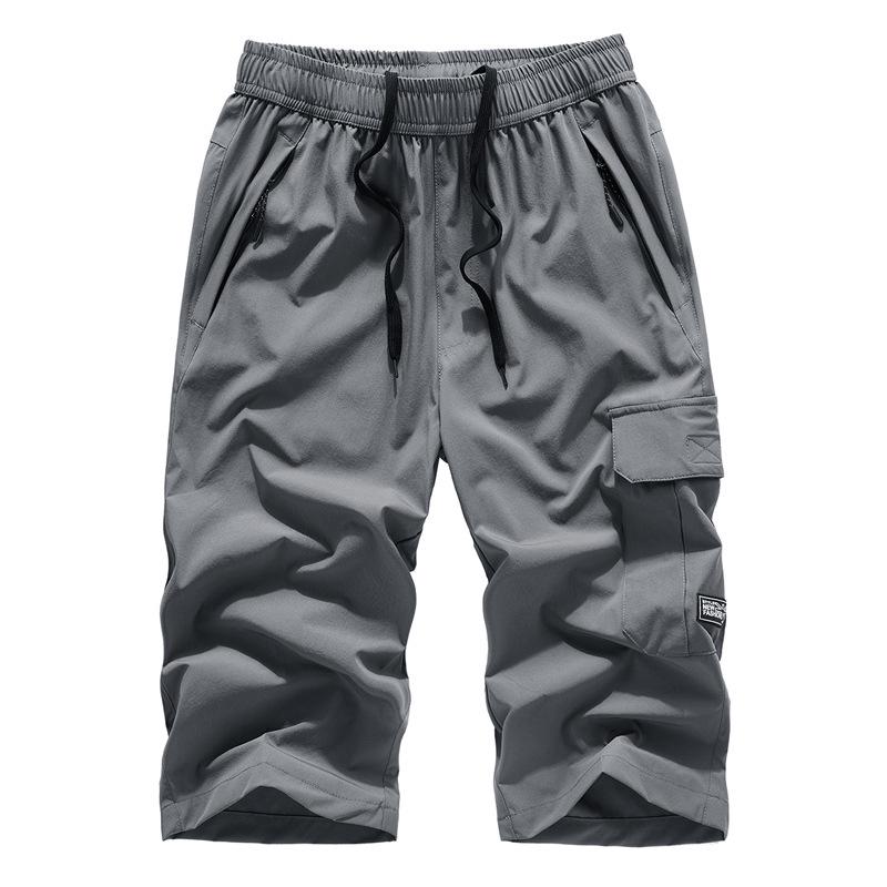 Herren Sommer Dünn Schnelltrocknend Strandhose Herren Locker Lässig Sporthose Übergröße