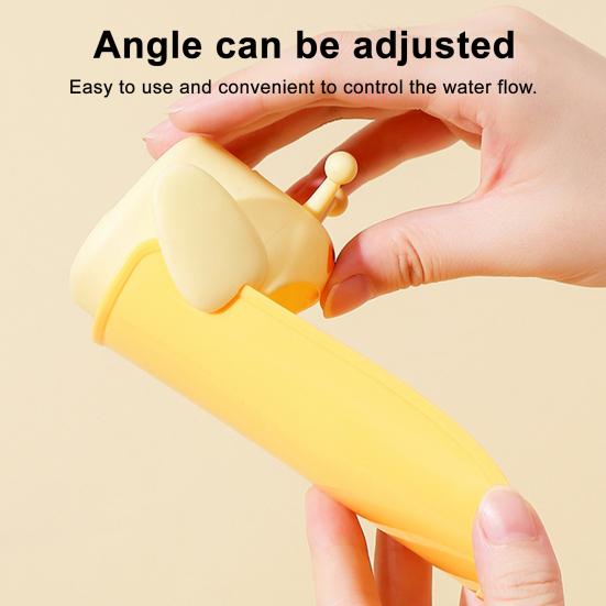 Children Faucet Extender Cartoon Bee Shape Dual Interface Design Splash-proof Faucet Extender Bathroom Gadget