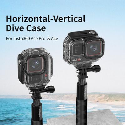 aMagisn Sports Camera Waterproof Case Dive Case  Underwater 60M Protective Case Diving Housing Photography Accessory