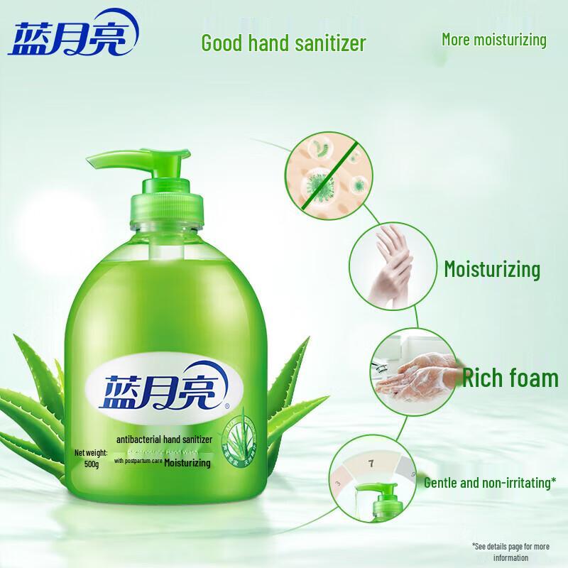 Blue Moon Aloe Antibacterial Hand Soap Set