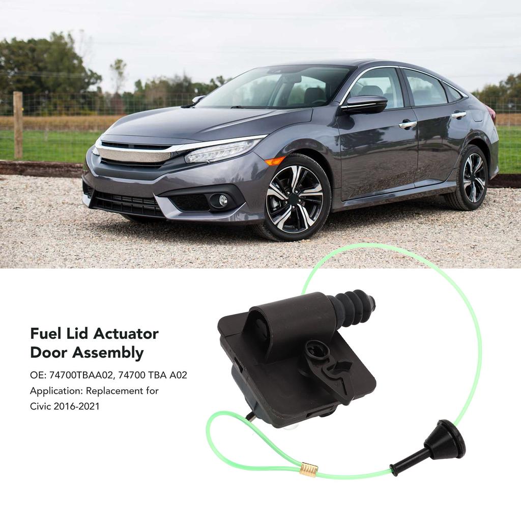 Fuel Lid Actuator Door Assembly 74700 TBA A02 Flexible Car Gas Door Assembly Replacement For Civic 2016 to 2025 74700TBAA02