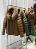 Winter new classic European fashion hooded slim fit white duck down short down jacket women