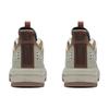 Li Ning Textile, Synthetic Leather Slip Resistant Cushioning Height Increasing High top Skateboard Shoes Men's Gray AGCS239-2