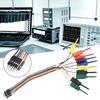 30Cm 10 Needle Hook Clamp Kit Logic Analyzer Cable Clamp Probe With Springs At The Front Connect Chips Pins Power Tools