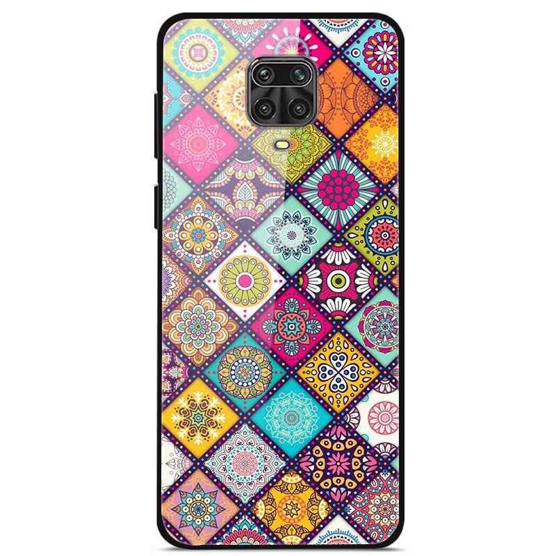 Tempered Glass Case For Xiaomi Redmi Note 9S Cover Soft Bumper Hard Glass Case For Xiaomi Redmi Note 9 S 9S Pro Max Phone Case