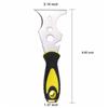 Putty Knife, Paint Scraper 15 In 1 Putty Knife Multi Use Painters Tool, Taping Knife, Paint Scraper Tool for Wood, Metal Scraper with Hammer End(1pc)