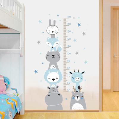 Easy To Apply Height Chart Sticker Removable Creative Kids Room