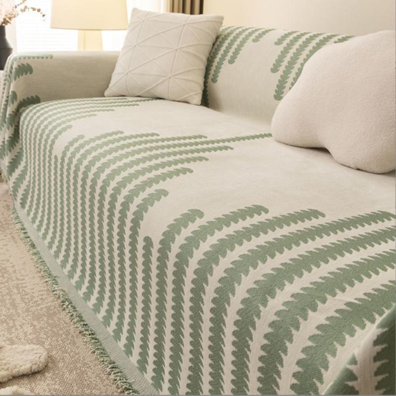 2024 Modern Sofa Blanket Nordic Tassels Throw Blanket Four Season Sofa Cover Dustproof Anti-scratch Couch Covers Furniture Cover