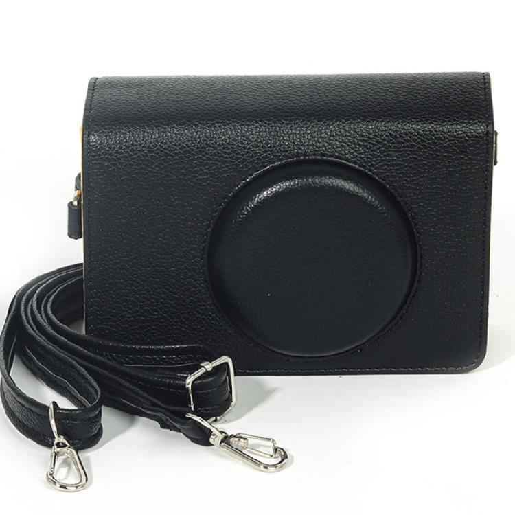 Solid Color Carry Case Portable Leather Case Protector Retro Camera Bag Protective Case for Mini Shot 3 ERA/MS300