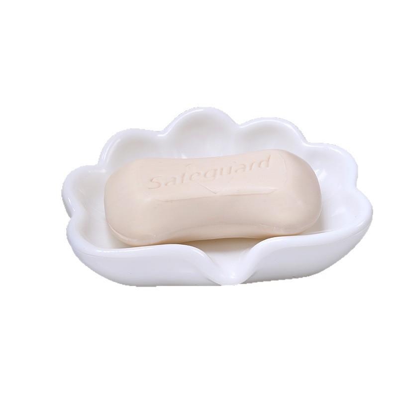 Muschel Seifenschale - Badezimmer Seifenhalter - Seifen- und Lotionenablage - Kreativer Seifenständer - Seifenschale