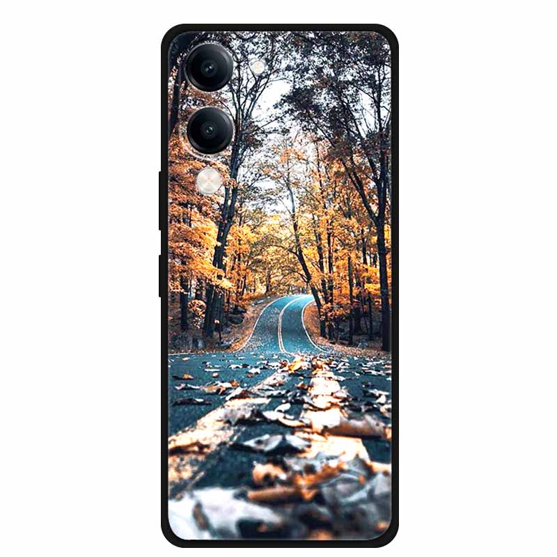 Case For Vivo Y04 Y04S Y37C 4G Soft Silicone TPU Protector Shell Cartoon Lovely Gift Anime Phone Cover Capa Y 04 04S 37C Bumper