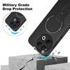 For TECNO Spark 30 Pro 4G Case Carbon Fiber Texture PC + TPU Phone Cover with Kickstand