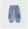 David Bela Men's Child Labor Pants Summer Clothes New Baby Breathable Thin Legged Pants Children's Woven Pants