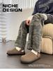 Niche cool slippers baotou half slippers new summer breathable leisure lazy Velcro Birkenstocks tide