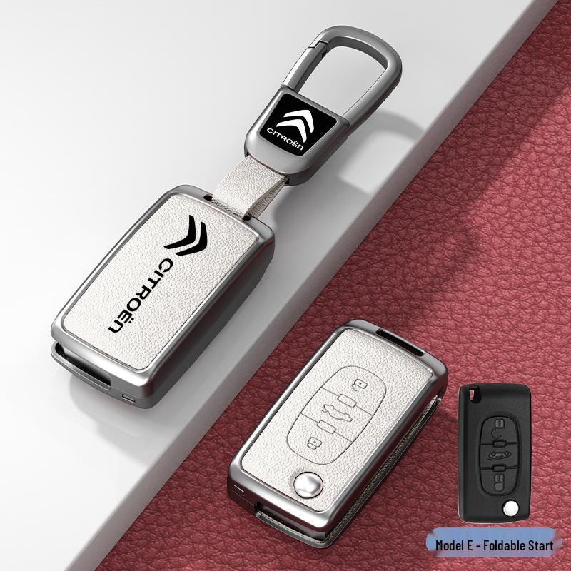 Car Key Cover & Buckle for Citroen C3XR, C4L, Tianyi, C5, C4 Sega, Elysee, C6 Models