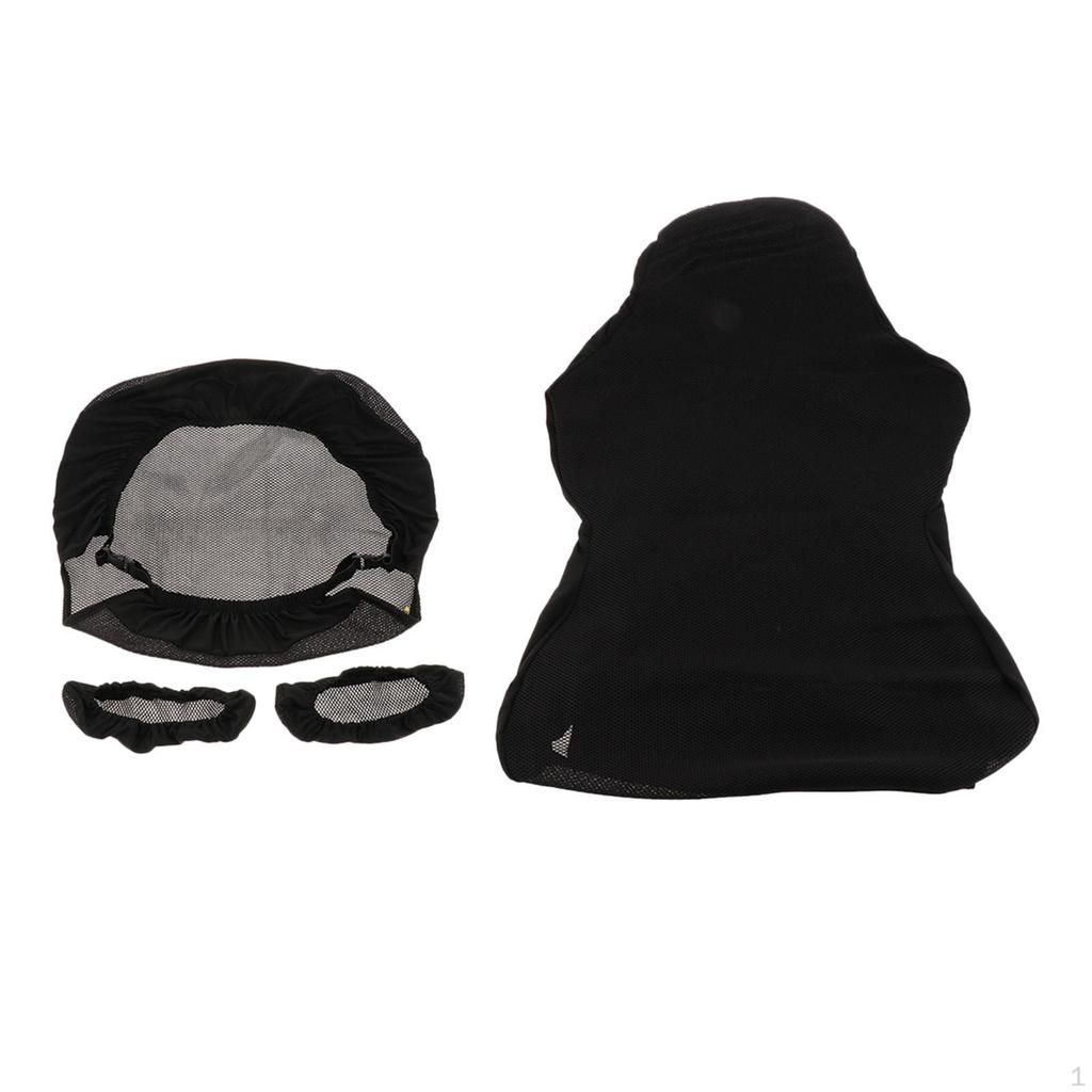 Covers Polyester Removable Stretch Swivel Office Arm Comfortable Seat Slipcovers