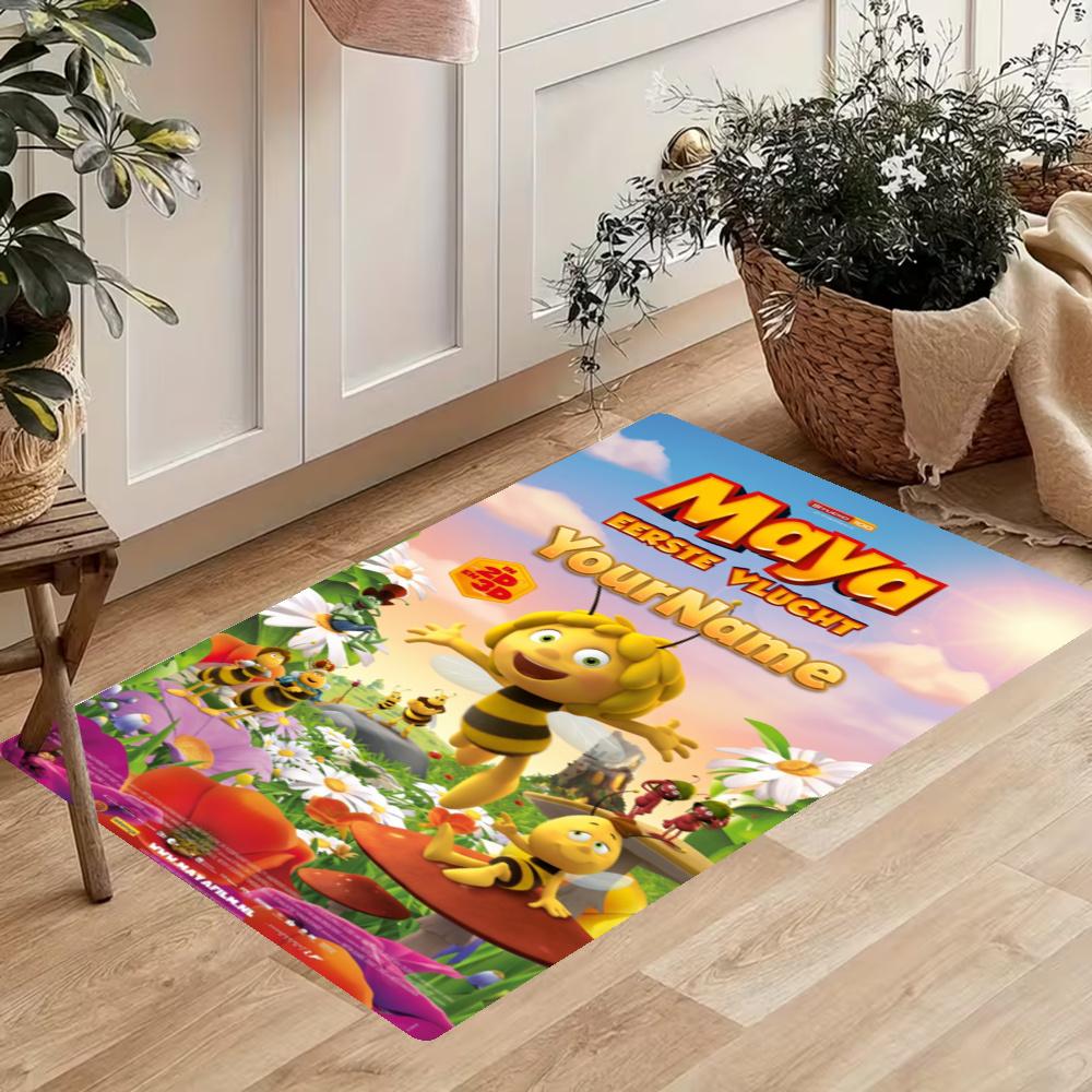 Biene Maja Customize Your Name Kitchen Rug Runner Rug Laundry Mat Hallway Entryway The Best Gift Choice