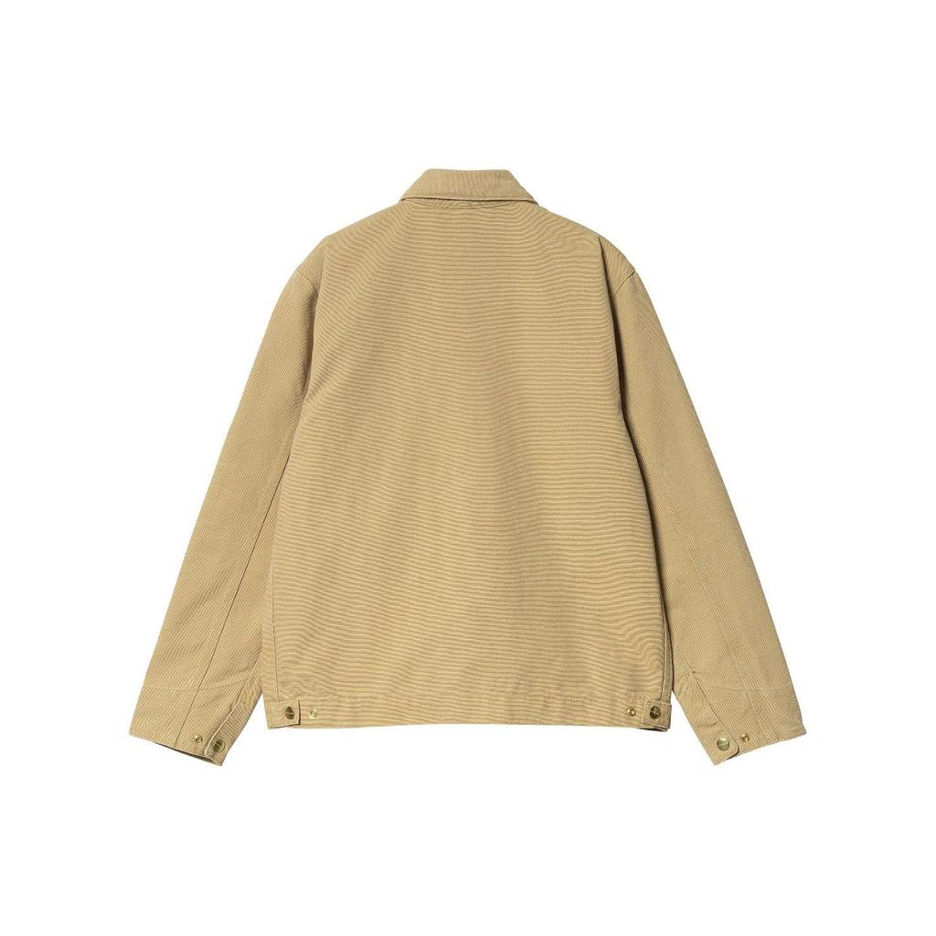Carhartt WIP Detroit Jacket Rider Jacket Classic American Vintage Corduroy Collar Square Label Zipper Long Sleeve Pilot Detroit Jacket I032940-25B-3K