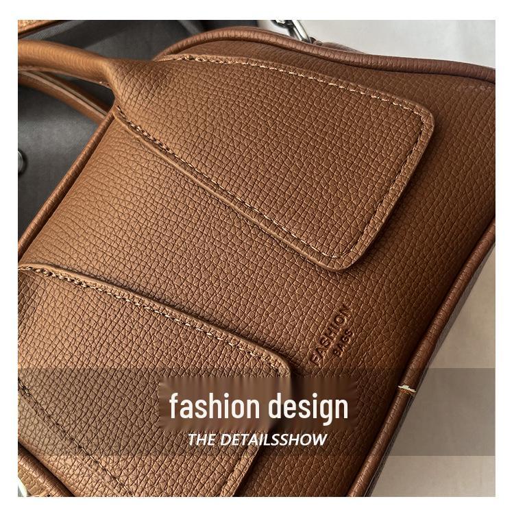 Versatile Women's Small Square Crossbody Handbag - Fashionable, Simple, and Casual Shoulder Bag