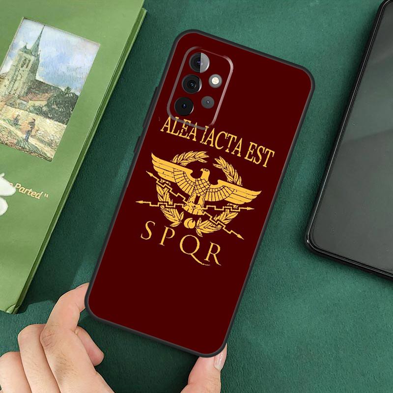 SPQR Roman Imperial Legion Cover For Samsung Galaxy A54 A52S A52 A32 A22 A12 A72 A33 A53 A73 A14 A70 A51 A71 Case
