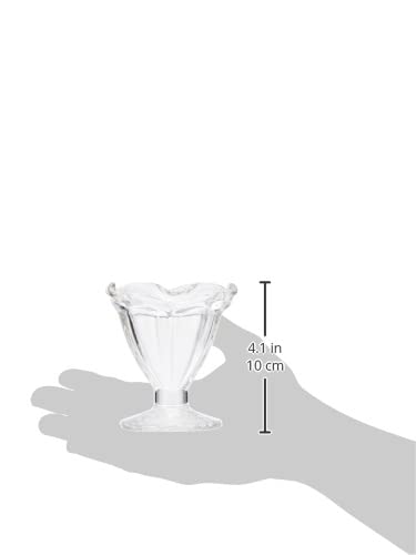 Libbey Fountain Series Tulip Sundae No. 5101 Soda Glass USA (Pack of 6) PLB1201