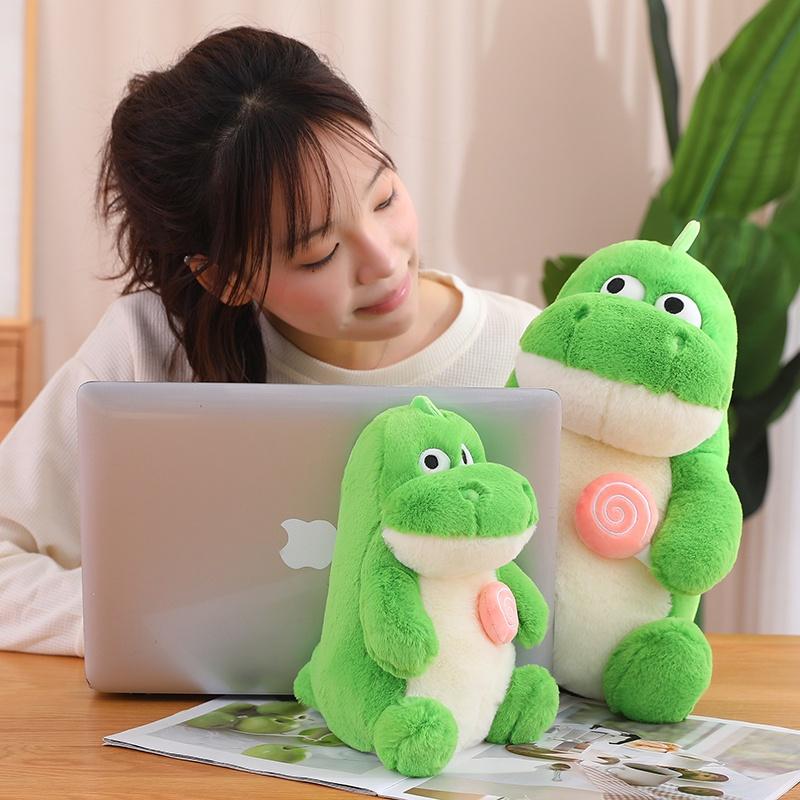 Adorable Dinosaur Lollipop Plush Toy With Pp Cotton Filling