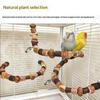 Hamster Toy Hamster Golden Bear Foraging Gnawing Grinding Teeth Wooden Bite String Snack Box Hamster Landscaping Supplies
