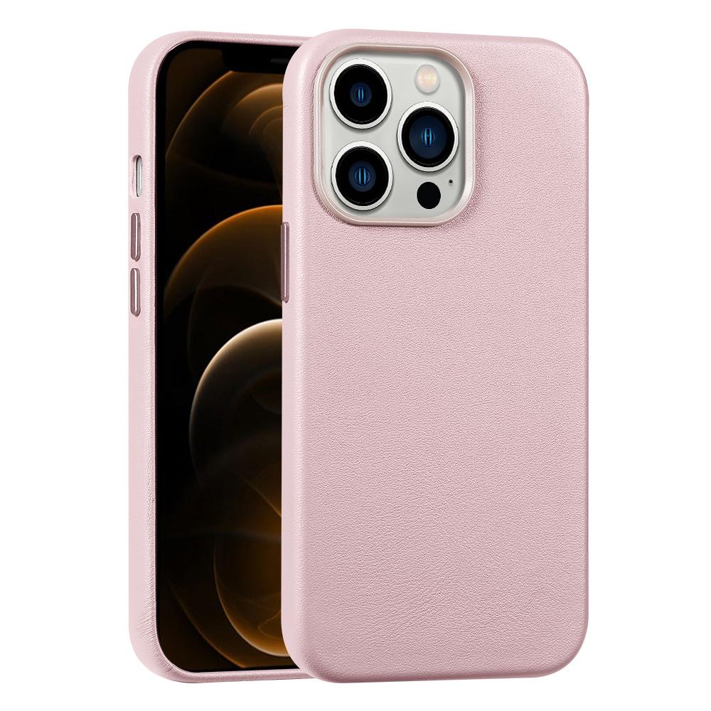 Saldi di liquidazione per Custodia Magsafe in Vera Pelle per iPhone 12 13 Pro Max 13 Mini Cover di Ricarica Wireless Magnetica