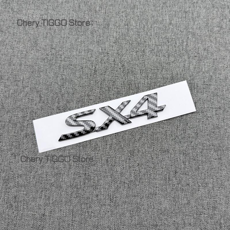 Car Accessories Emblem Badge Car Stickers Decal for SUZUKI SWIFT ALTO ALTO SX4 VITARA ALIVIO S CROSS Letter Rear trunk Sticker
