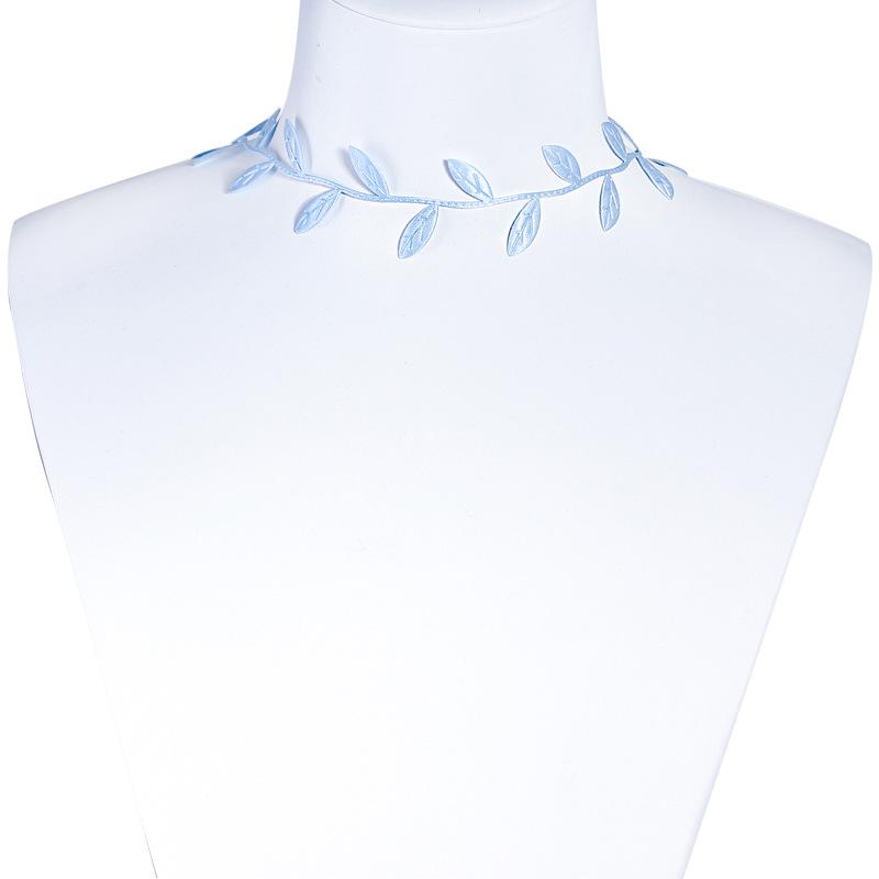 

Серебряный чокер Лист 925 пробы: Универсальное модное ожерелье на Рождество 925 Silver