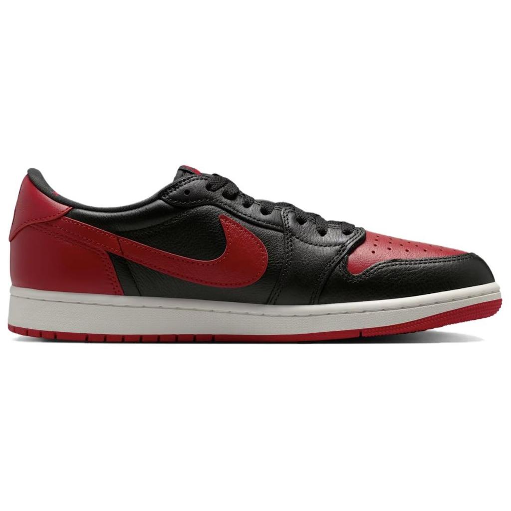 Air Jordan 1 Retro Low OG Banned 2026 Scarpe da Ginnastica da Uomo Nero Nero-Varsity-Rosso-Summit-Bianco IW6276-001