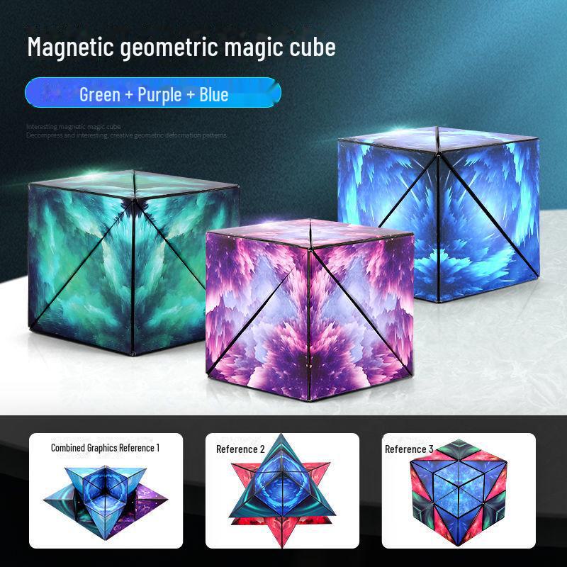 3D Magnetic Logic Cube: Innovative Children's Educational Toy