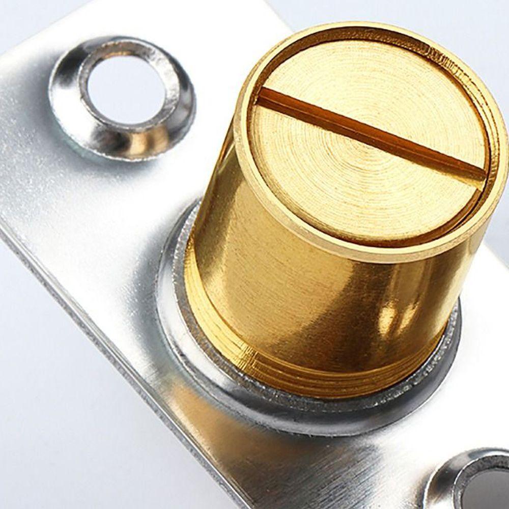 1Set Closet Door Ball Catch with Screw Cabinet Gate Spring Roller Ball Door Latch Set Adjustable Door Stopper Furniture Hardware