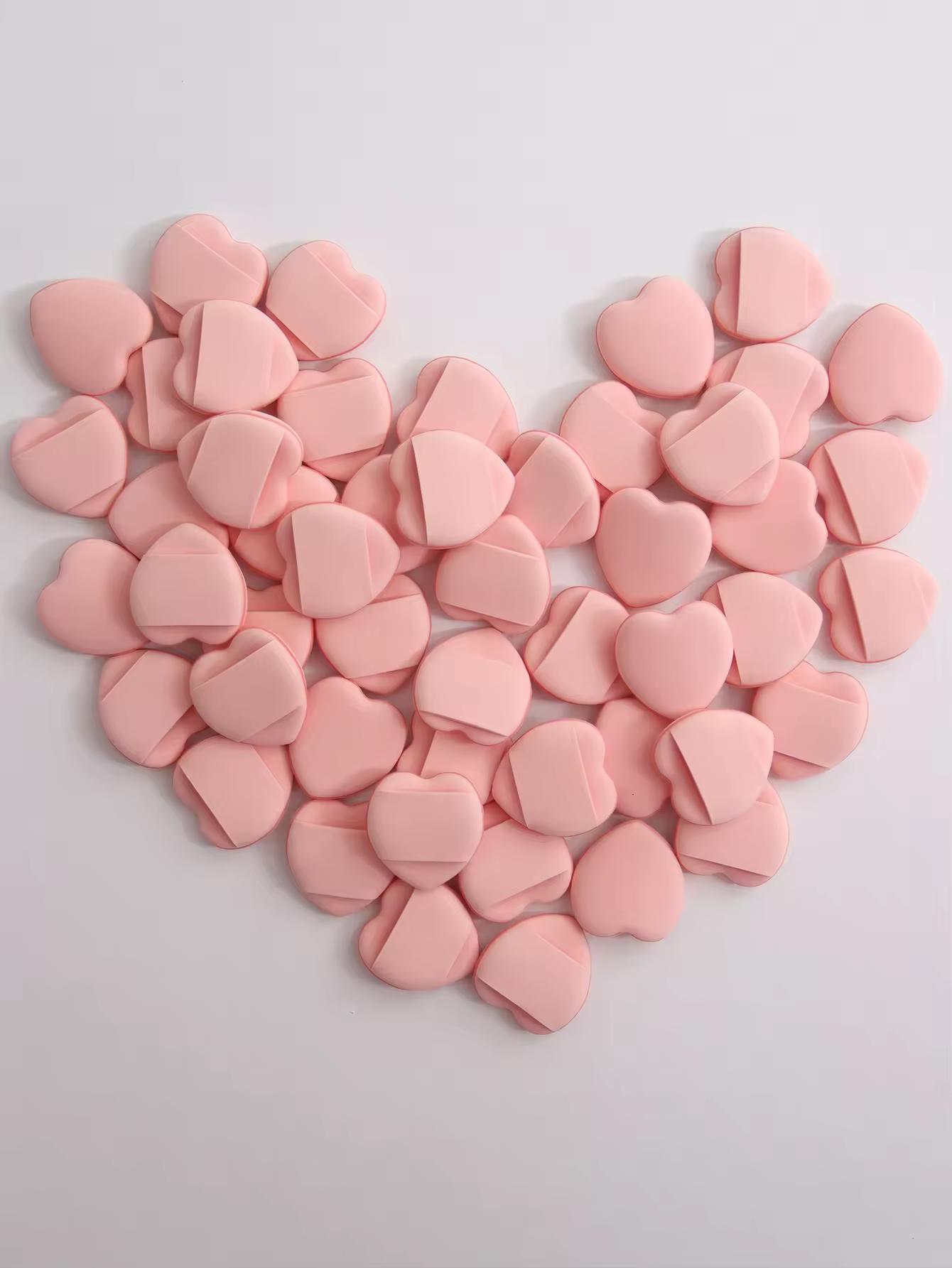 

50 Мини-подушечек для пальцев, пуховка для пудры с воздушной подушкой, без латекса, смешанная губка и косметическая пуховка используются для нанесения жидкой основы. 50pcs