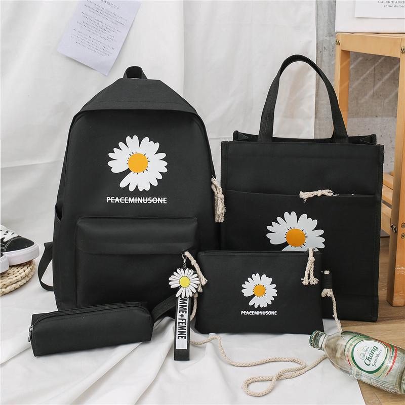 Korean Style Schoolbag for Students - Large Capacity Backpack for All School Levels