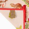 FEILER Limited Edition Magical Forest Red Women's Handkerchief/Hand Towel, 25cm, [Used]