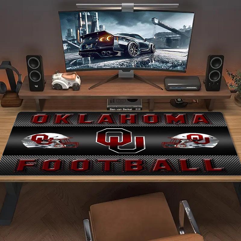 Oklahoma Sonners Color Mouse Pad Large Gaming Table Cushion Non-slip Laptop Tablet Big Mousepad XXL Mat Mini PC Playmat With Lock edge