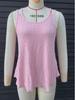 2023 Summer Women's Solid Color Button Camisole with Hollow Out Design