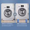 Yousheng 4Pcs Washing Machine Mat Universal Heightening Pads Easy Installation Anti-Vibration Shock Absorbing Washer Dryer Foot Pads