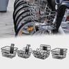 Front Kids Bike Basket Metal Sturdy Convenient Universal, Waterproof, Repair Part, Children Bicycle Basket, Easy Installation
