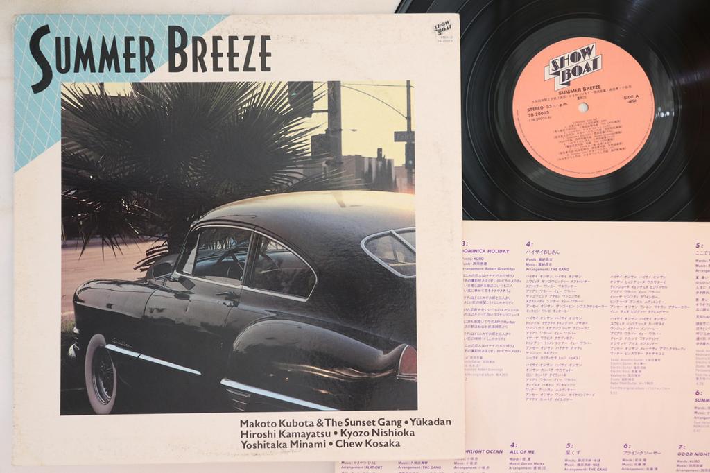 LP Record VARIOUS Summer Breeze 3B20003 SHOWBOAT Japan Japanese PopRock Used