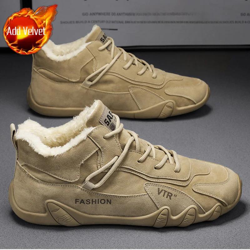 Теплая зимняя мужская обувь зимние мужские ботинки легкие с мехом дешевая нескользящая обувь лидер продаж Y2k высокое качество низкая цена распродажа 39 4319₽