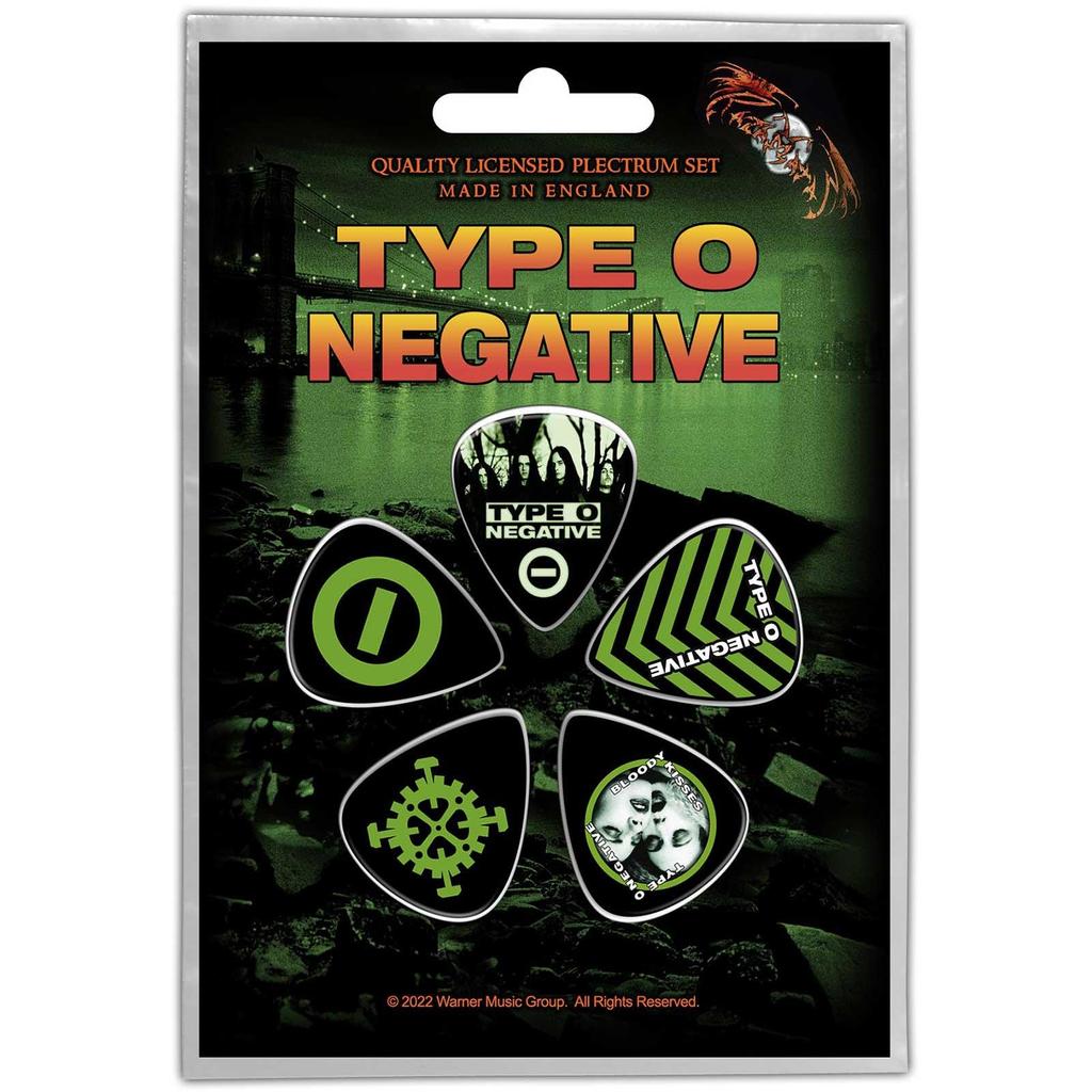 Type O Negative World Coming Down Plectrum (Pack of 5)
